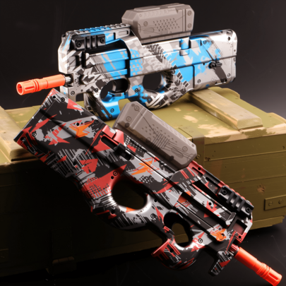 P90 Electric Gel Ball Blaster - Automatic Outdoor Toy For Team Activities - Perfect Gift For Birthdays, Easter, Halloween, And Thanksgiving (Bullets Not Included)