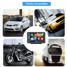 REMAX 7 Inch HD Touchscreen Car Display With Built-In CarPlay & Android Auto, Car Stereo With FM Player, Plug And Play, Compatible For Most Cars, Universal Car Accessories, Car Essential, Car Stuff - M10 - View 10