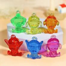 6pcs/24pcs Paw Patrol Series Resin Mini Animal Figurines, Cute Dog Shaped Decor, No Power Needed, Suitable For Rubble, Chase, Rocky, Zuma, Skye, Everest, Tracker, Tuck, Ella, Rex, WildCat, Liberty, Garden, Party, Micro Landscape, Aquarium Decoration, Great For DIY Crafts, Gardening, Potted Plants, Car And Party Decoration (Product May Differ From Image) - Multicolor - View 5