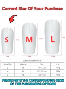 Custom Symmetrical Personalized Ceramic Shin Guards, Football Gift, Adult Shin Guards