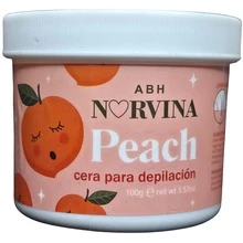 Cera Depiladora Removedora de Vello Facial SIN Dolor - Para Microondas - Norvina - 100g - crema - Ver 8