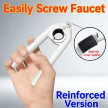 Anti-Slip Rubber Grip Faucet Wrench, Multi-Functional Plumbing Tool For Home Use, Easy To Turn Faucet/Pipe/Angle Valve/Pipe Valve, Convenient Household Repair Assistant - Multicolor - View 2