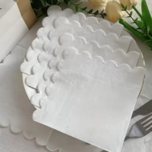 25/60pcs Cocktail Napkins, Double-Ply Dessert Napkins, Folded, Disposable Napkins, Suitable For Dinner, Wedding, Birthday Party, Bridal Shower, Banquet And Other Events - Purple - View 12