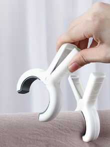 6/12件沙滩巾夹，重型塑料衣夹，毛毯晾衣夹，防风衣夹，家居用品