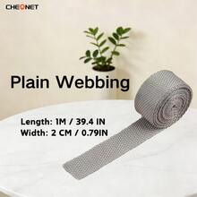 1pc PP Webbing Canvas Polyester Ribbon, Suitable For Backpack Binding, Bag Crafts DIY, Belt Bags, Pet Supplies