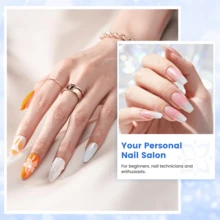 Acrylic Nail Kit, Acrylic Powder With Acrylic Liquid For Gel Nails With UV Lamp For Gel Nails Set, DIY Nail Art Tool Complete Starter Kit Acrylic Nail Kit, Birthday Gifts For Women, Valentines Day Gifts For Girl, Professional Nails Kit Acrylic Set - USB0417 - 查看 11