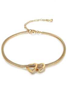 1 Customized Name Heart Bracelet, Personalized Bracelet With Name - Custom Laser Engraving - Grandmother Gift Creativity For Grandchildren - Family Gifts, Valentine's Day, Easter Gifts, Gold/Silver Fashion Accessories, Winter Fashion Accessories, Perfect Commemorative Gift For Loved Ones - Multicolor - View 6