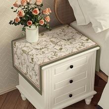 American Style Bedside Cabinet Cover Cloth, Small Rectangular Table Cloth, Lightweight Luxury Microwave Oven Refrigerator Dust Cover, Washing Machine Dust Cover - Multicolor - View 5