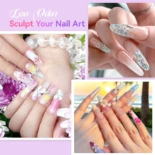 Acrylic Nail Kit For Beginners With Everything: Professional Nail Kit Acrylic Set With Acrylic Nail Powder Liquid Set Nail Kit Acrylic Set Gel Polish U V Light Nail Decoration Supplies Manicure Salon Women Gift - USB73FZ - Xem 10