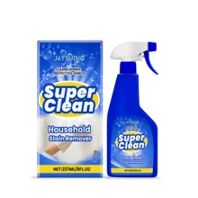 JAYSUING Agente de limpieza multiusos para el hogar, elimina manchas, apto para azulejos, pisos, cocinas. Limpiador de grasa y suciedad para cocina y baño, fórmula suave para un brillo duradero. Limpiador universal para diversas áreas manchadas. - Líquido - Ver 10