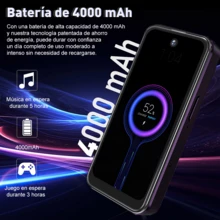 Mini teléfono, teléfono inteligente ultrafino, 3 GB + 32 GB, Android 10, 2,95 pulgadas, cámara dual HD de 5 MP + 8 MP, teléfono inteligente de 8 MP + 5 MP, 3500 mAh, WIFI, compatible con SIM, admite llamadas de voz, videollamadas, toma de fotografías, regalo para niños, Navidad, regalo de cumpleaños, regalo de vacaciones, - Tipo de Enchufe A USA (110-127V) - Ver 6