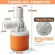 2 Pzs Flotador Compacto Para Tinaco - Multicolor - Ver 5