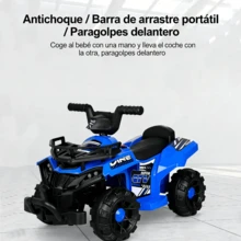 Tohifer Vehículo Eléctrico Batería Recargable Azul - Azul - Ver 4