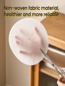 20pcs/50pcs Oil Blotting Paper, Baking Oil Absorbing Sheets, High Temperature Resistant Non-Woven Fabric, Kitchen Oil Absorbing Paper - White Grease Filter, Suitable For Soup, Fried Food And Frying - Easy To Clean, Absorbent, Great For Removing Grease From Pots And Pans, Kitchen Essentials | Modern Kitchen Supplies | Paper, Grease Removal Tool | Kitchen Roll Paper, Kitchen Tools And Utensils, With Sugar Lid Bowl, Hanging Food Storage Sealing Paper, Plastic Oil Beads, Cooking Necessities - Multicolor - View 10