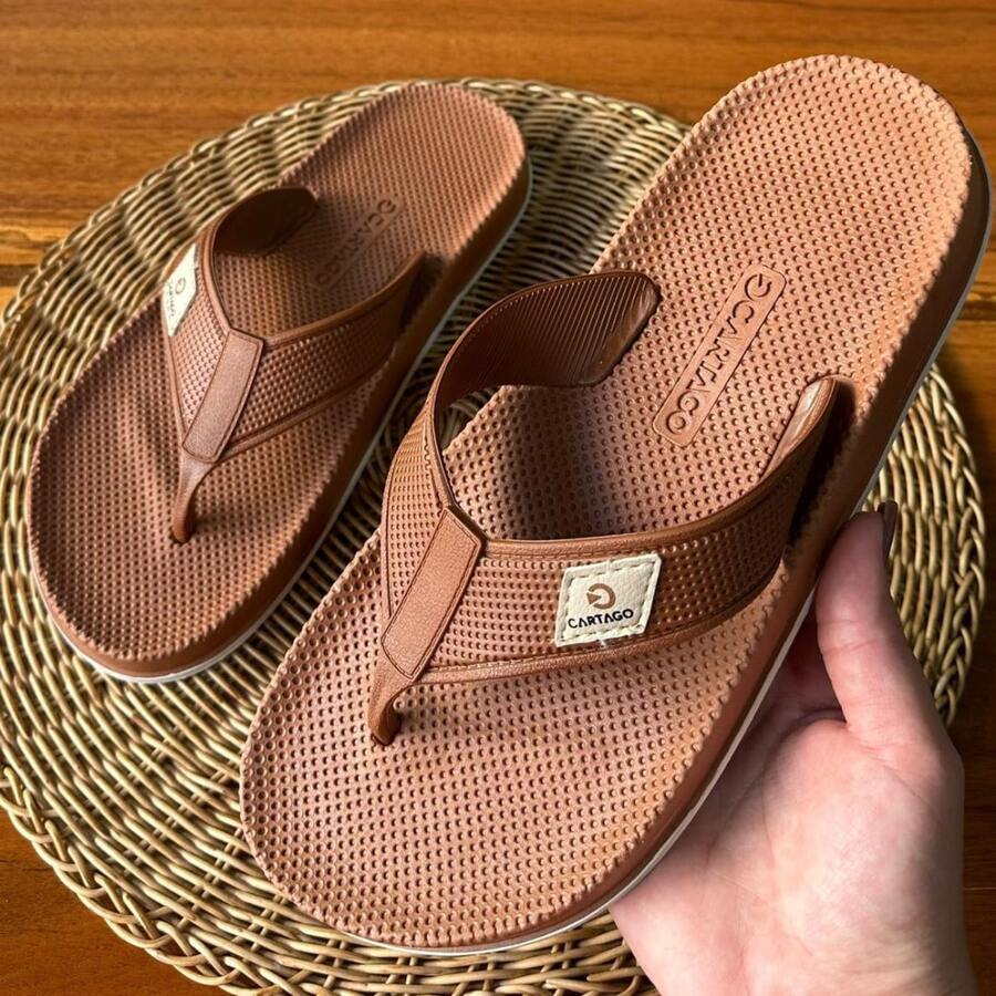 Men's Super Soft Non-Slip Flip-Flop Sandal - New Release - Promotion - Rubber - 鏽棕色 - 查看 1