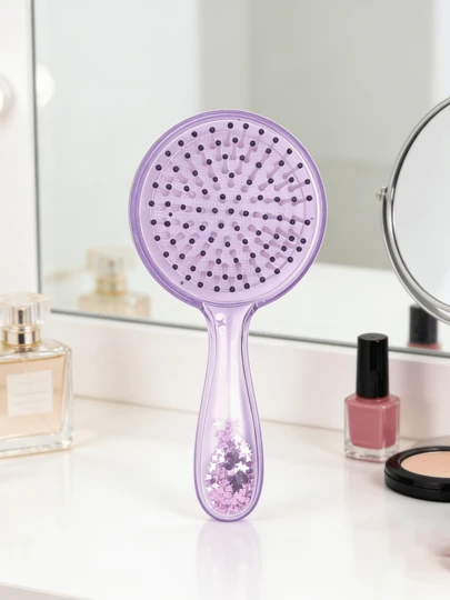 Urban Decay Purple Air Cushion Hair Brush, Scalp Massager, Volumizing Hair Brush, Detangling Hair Brush, Hair Styling Tool, Hair Brush, Massage Brush, Purple Hair Brush, Volumizing Hair Brush, Long Hair Brush, Styling Brush