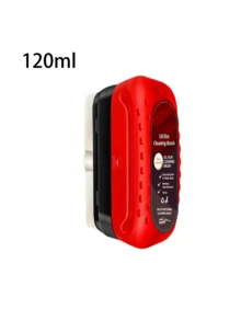 2支装汽车玻璃防雾清洁刷 - 适用于前挡风玻璃和侧窗，强力清洁，去除油膜，防雨防雾玻璃清洁刷 - 紅色 - 查看 15