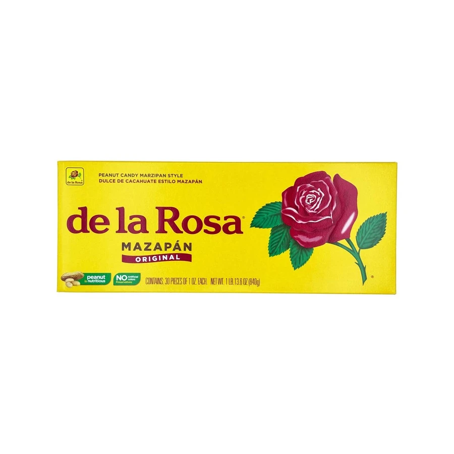 De La Rosa Mazapan, Marzipan De La Rosa, Mexican Original Peanut Candy ...