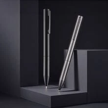 High-End Metal Matte Ballpoint Pen Rotating Business Office Gel Pen/Notebook Gift Pen Matching Pen/For Business Meetings, Note-Taking And Daily Use, Office And Student Supplies/Replaceable Pen Refill