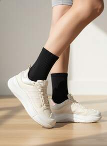 Adidas Originals Adistar XLG Anti-Slip And Wear-Resistant Mesh Upper, Lightweight, Height-Increasing, Comfortable, Versatile, Retro-Style Athletic Casual Shoes, Unisex. - Apricot/white - View 2