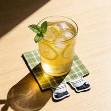 1px Creative Cup Mat Creative Cup Mat Cloth Cup Mat Simple Coffee Handmade Cup Mat