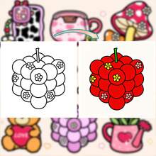 40 Páginas - 200g, Livro de Colorir de Paisagem Urbana Fresca, Estilo Fresco e Curativo, Padrões de Paisagem Urbana, Esquema de Cores Cinza e Preto, com Detalhes de Edifícios de Grande Altura, Coloração Relaxante, Adequado para Papelaria, Suprimentos Escolares, Adequado como Presente para Meninas, Dia dos Namorados, Ano Novo - Alívio do estresse - Visão 2