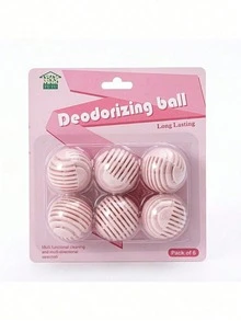 1/3 Set (6pcs Per Set) Bathroom Deodorizing Fragrance Balls, Designed To Eliminate Odors. They Provide Long-Lasting Scent And Are Suitable For Bathrooms, Shoe Cabinets, Wardrobes, Backpacks, And Cars. Available In Multiple Scent Varieties. - Multicolor - View 13