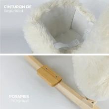 Mecedora De Peluche Montable Para Niños De Madera - Llama - Ver 7