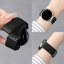 Correa de reloj trenzada de 20mm compatible con Samsung Galaxy Watch 7/6/5 Active 2 Watch 3 41mm, Garmin Venu 3S, Forerunner 245, Vivoactive 3/6 - 20mm - Ver 24