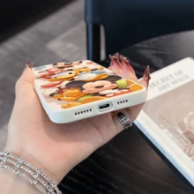 Disney Mickey Mouse Patterned Phone Case With Hearts And Balloons Design Elements Compatible With IPhone 17 16 15 14 13 12 And 11 Pro Models Made Of TPU With Shockproof Protection. A Perfect Gift For Family Friends Birthdays And Holidays - màu đen - Xem 10