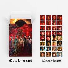 60pcs LOMO Cards + 32pcs Stickers / 30pcs Holographic Cards, High Definition Photo Cards, Collectible Cards, Fandom Merchandise, Christmas Gift, Small Gift - Multicolor - View 6