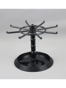 1/2/3-Tier Multi-Functional Jewelry Display Rack - 2 layers of rotation - View 4