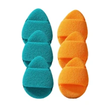 1/2/6pcs Extra Large Face Cleansing Pads, Thick Deep Cleansing Makeup Remover Pad Pads, Suitable For Bathroom