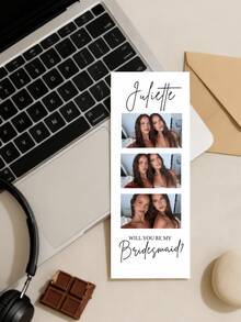 1/4/8pcs, Customized Personalized Wedding Gifts,Personalized Exclusive Custom Photo Greeting Card ,Customized Love, Birthday, Missing, And Anniversary Occasion Card, Customize With Your Couple's Photo, Confession Card Back To School,For Valentine's Day,Multi-Functional,Ornamental Contracted,Modern Unique,Ideal Gifts For Him Her,Family,Students,Workers,Partner Or Friend. - Multicolor - View 4