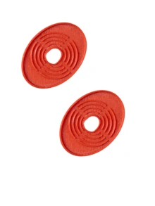 1/2/4 Pcs Electric Toothbrush Charging Base Protective Mat, Hard Drainage Mat, Suitable For Electric Toothbrush, Prevents Residue And Stains, Designed To Collect Remaining Moisture And Keep The Charger Clean And Hygienic. A Practical Electric Toothbrush Base Protective Mat.