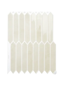 WoStick 11.4"*9" Long Hexagon Peel And Stick Backsplash Tiles - 4/10/20 Sheets Self-Adhesive Wall Tiles For Kitchen Bathroom Fireplace RV - Multicolor - View 20