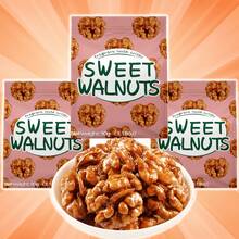BE&CHEERY 3 Bags Of Honey Amber Walnut Kernels/5.3 Ounces, Ready To Eat Shell Free Nuts, Pure Nut Snacks, Low Calorie, Protein And Iron Sources, Casual Snacks, Office Snacks, Suitable For New Year Holiday Gift Snacks, Satisfying And Joyful Snacks, Essential Snacks For Halloween, Christmas And Christmas Eve, 1.76 Ounces/Bag - 150g - Xem 7