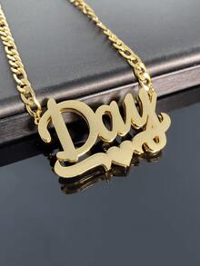 Personalized Birthday Jewelry Set, Custom Name Necklace And Earrings, Personalized Name Jewelry Set - Custom Name Pendant Necklace And Earrings, Inlaid Birthstone Heart Pendant, Diamond Necklace, Name Earrings, Birthstone Jewelry, Gift For Women, Gold-Plated Personalized Jewelry, Suitable For Women, Girls And Teenagers - Multicolor - View 5