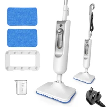LIPETY 2-In-1 Vacuum Steam Mop, Electric Portable Cleaner With Spray Function, High-Temp Disinfection For Home Floors - UK Plug(220-240V) - View 4