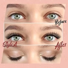 1 Cặp mi giả từ tính tái sử dụng, kiểu dáng tự nhiên, không cần keo dán, mi giả từ tính mềm mại, dễ đeo và tháo gỡ. Mi giả, mi nối, mi giả, quà tặng cho phụ nữ, mi, mi giả, mi nối, Giáng sinh, mi giả từ tính. - Nhiều màu - Xem 3