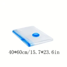 1/5/6 Peças Sacos de Armazenamento a Vácuo Super Grandes, Sacos Claros de Alta Qualidade para Itens Essenciais de Viagem, Roupas, Roupa de Cama, Cobertores, Conjunto de Sacos de Compressão com Bomba de Vácuo Manual, Sem Necessidade de Eletricidade - Especificações múltiplas - Visão 14