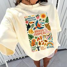 100% Cotton Crew Neck T-Shirt With A Spring/Summer Print, A  Women's Fashion Inspiration. - tắt - Xem 1