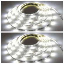 1 dải đèn LED dán tự dính chạy bằng pin (không bao gồm pin) - Tùy chọn chiều dài từ 1M đến 5M, ánh sáng trắng ấm/trắng lạnh, thích hợp cho gương trang điểm/phòng ngủ/tường TV/tủ/trần nhà, trang trí ngày lễ, quà tặng Ngày của Mẹ/Ngày Valentine & tiệc tùng, đèn LED, đèn LED phòng ngủ - Nhiều màu - Xem 29