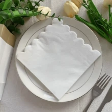 25/60pcs Cocktail Napkins, Double-Ply Dessert Napkins, Folded, Disposable Napkins, Suitable For Dinner, Wedding, Birthday Party, Bridal Shower, Banquet And Other Events - Purple - View 13