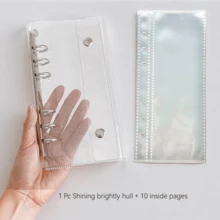 A6 Half-Size Sticker Storage Album, Loose-Leaf Planner, Tape Cutter, Membrane Separator, Notes, Photo Album Materials Collection - Multicolor - View 17
