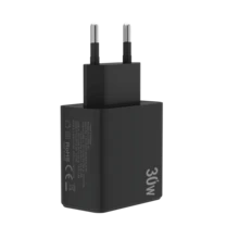 Bộ sạc USB-C 30W hai cổng, tương thích với Pixel 10Pro/10Pro XL/10Pro Fold, Pixel 9Pro/9/9Pro XL/9a/8/8Pro/7/7Pro, Pixel Watch 4/3, hỗ trợ sạc nhanh PD, thiết kế nhỏ gọn. - Phích cắm loại C của EU (220-240V) - Xem 7