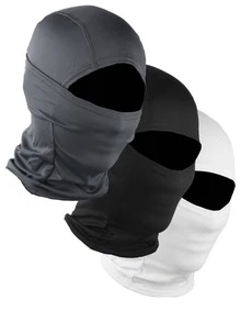 1 件男女通用秋冬弹力吸湿排汗摩托车骑行拉法帽颈套，适合户外活动、派对和角色扮演