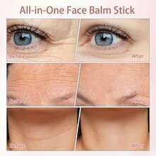 JAYSUING Wrinkle Bounce Multi Balm Stick | Collagen Wrinkle Stick | Korean Skin Care | All-In-One Hydrating Eye Cream Neck Cream Face Moisture Balm | Watery Glow Skin Care - Formal Wear - View 8