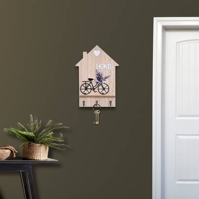 Perchero de pared de madera con 3 ganchos para entradas sin escritorio y vida organizada, perfecto para colgar cinturones, carteras, llaves de coche, regalo de inauguración de la casa, organizador de pared de madera rústica con diseño ahorra espacio, acabado suave, perchero de pared multifuncional para pasillos, vestíbulos y cuartos de barro, fácil de instalar con accesorios incluidos, construcción resistente, mantiene los artículos esenciales diarios accesibles de un vistazo, mejora la decoración con tonos naturales cálidos, se coordina con interiores modernos o vintage, regalo ideal para celebraciones de inauguración de la casa