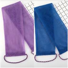 1pc Traditional African Loofah Bath Sponge. Effectively Removes Dead Skin And Sunspots | More Effective Than Regular Sponges. Creates Baby-Soft Skin | Long Strap Design. Full Body Coverage | Suitable For Shower/Sauna/Daily Cleansing | #African Loofah #Deep Cleansing #Smooth Skin - Multicolor - View 11